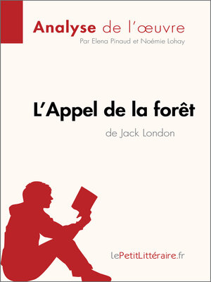 cover image of L'Appel de la forêt de Jack London (Aanalyse de l'oeuvre)